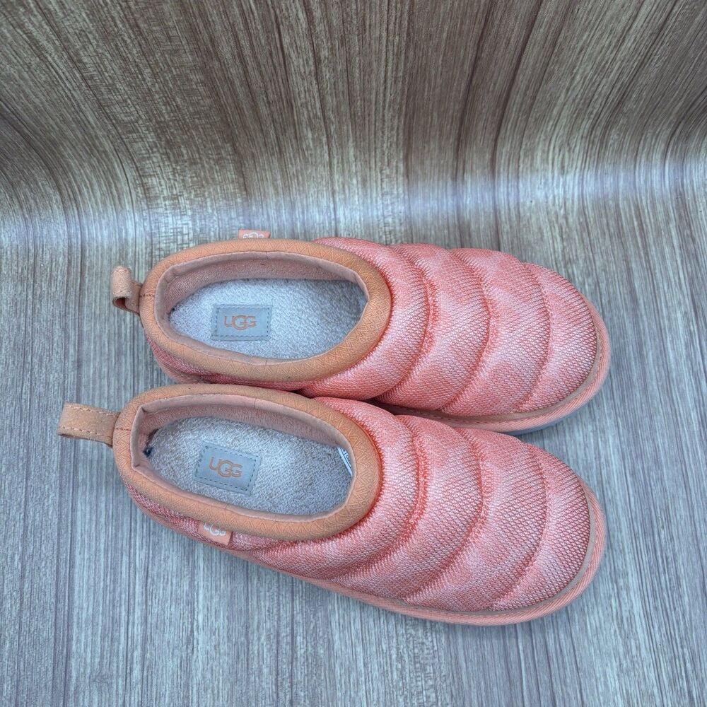 UGG TASMAN LTA SWEET PEACH QUILTED SHEARLING COMFORT Kids 5/Equivalent Women’s 6 - Picture 2 of 8